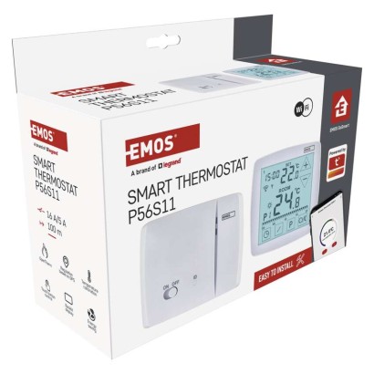 GoSmart Raumthermostat P56S11 mit WiFi, programmierbar, kabellos