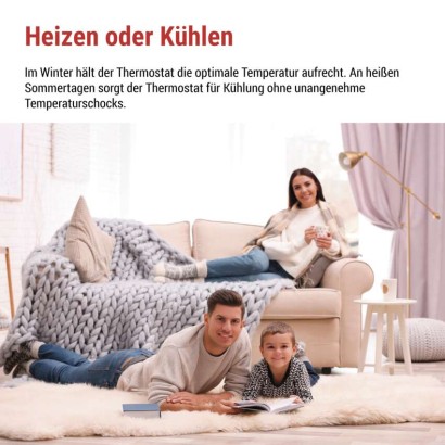 OpenTherm Raumthermostat P56A11, programmierbar, kabellos