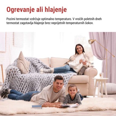 Sobni brezžični OpenTherm termostat P56A11 s programiranjem