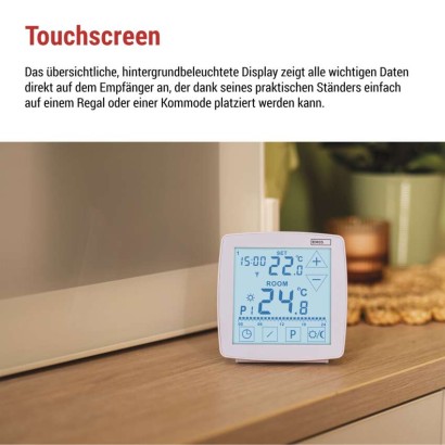 OpenTherm Raumthermostat P56A11, programmierbar, kabellos