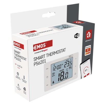 GoSmart Raumthermostat P56201 mit WiFi, programmierbar, verkabelt