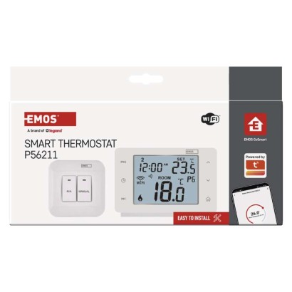 GoSmart Raumthermostat P56211 mit WiFi, programmierbar, kabellos