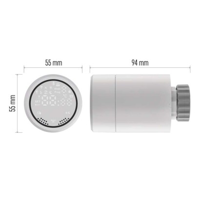 Sada GoSmart: 3x digitální termostatická hlavice P5630S ZigBee