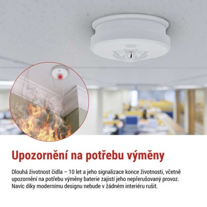 Detektor požáru THS916A