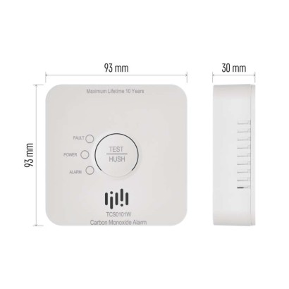 GoSmart CO Melder TCS0101W mit WiFi