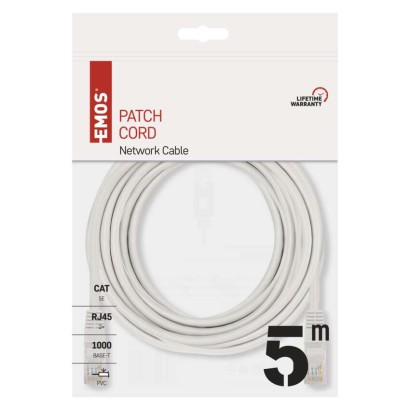 PATCH kabel UTP 5E, 5m