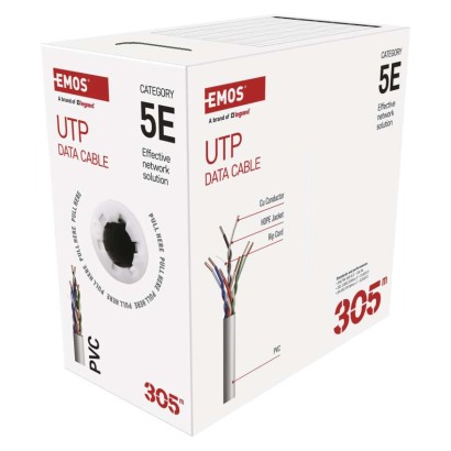 Kabel UTP Cat5e PVC Basic, 305m