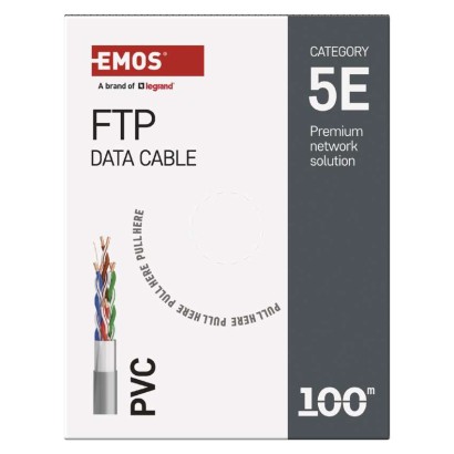 Datenkabel FTP 5E, 100m