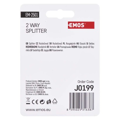 Ferrite Splitter EU 2501 (D194)