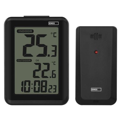 Digitales Thermometer, Funk-Sensor, Wecker E8636