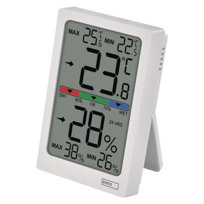 Digitales Innenraum-Thermometer mit Hygrometer E0558