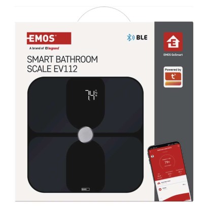 GoSmart Digitale Personenwaage EV112
