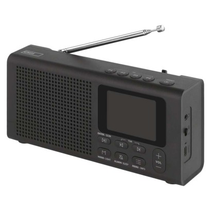 Tragbares Radio mit Bluetooth, DAB / DAB+ / FM, schwarz