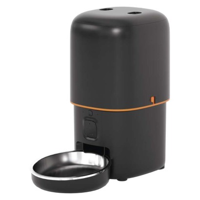 GoSmart dozirnik hrane za hišne živali Pet Care s kamero, 4 l, črn, Wi-Fi