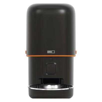 GoSmart dozirnik hrane za hišne živali Pet Care s kamero, 4 l, črn, Wi-Fi