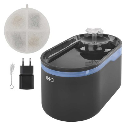 GoSmart napajalnik za hišne ljubljenčke Pet Care, 2,6 l, siv, Wi-Fi