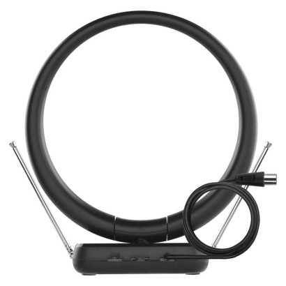 Zimmerantenne CITY RING–C500, DVB-T2, DAB, LTE/4G/5G Filter