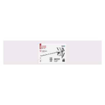 Antena zunanja EM-116, PROFI, 0–80 km, DVB-T2, filtr LTE/4G