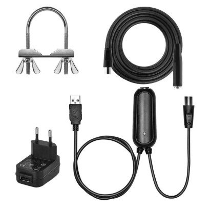 Antena univerzalna VILLAGE CAMP–V400, DVB-T2, FM, DAB, filtr LTE/4G/5G