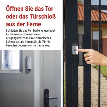 Kabelloses Heim-Audio-Türsprechset H1087, 1 Teilnehmer