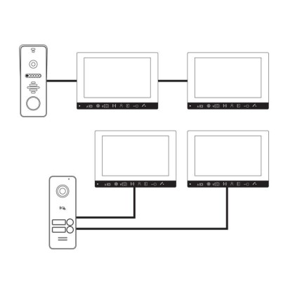 Monitor videotelefonu EM-10AHD 7" LCD