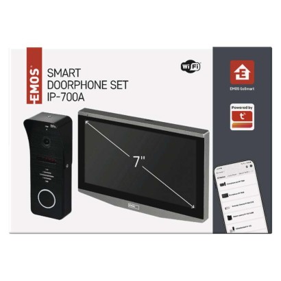 GoSmart Zestaw videodomofonu EMOS IP-700A z Wi-Fi