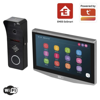 GoSmart Zestaw videodomofonu EMOS IP-700A z Wi-Fi