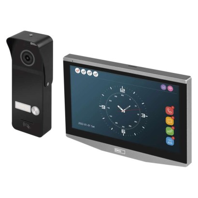 Sada videotelefonu IP-750 se 2 vstupy pro 2 účastníky a 2 el. zámky