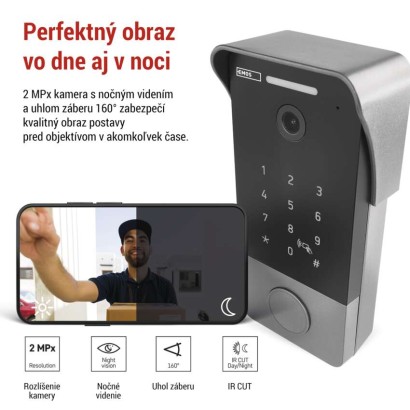 GoSmart videozvonček IP-21PoE