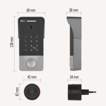 GoSmart Video-Türklingel IP-21PoE