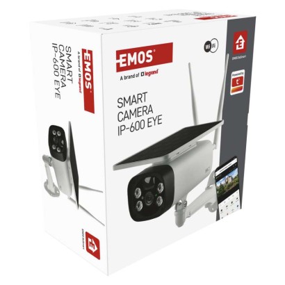 GoSmart Outdoor IP Kamera mit WiFi und Solarpanel IP-600 EYE, batteriebetrieben