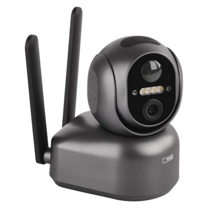 GoSmart venkovní otočná kamera IP-6000 OWL s 4G/LTE, šedá