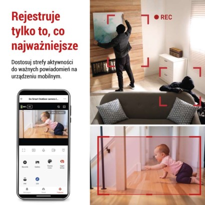 GoSmart Kamera obrotowa IP-220W z WiFi