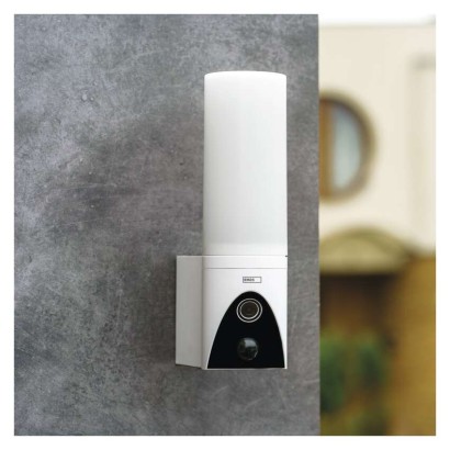 GoSmart Venkovní otočná kamera IP-310 TORCH s WiFi a světlem, bílá