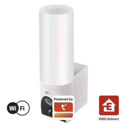 GoSmart Venkovní otočná kamera IP-310 TORCH s WiFi a světlem, bílá