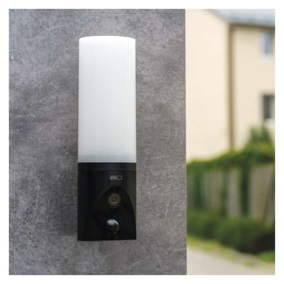 GoSmart Rotierende Outdoor IP Kamera mit WiFi und Licht IP-310 TORCH, schwarz