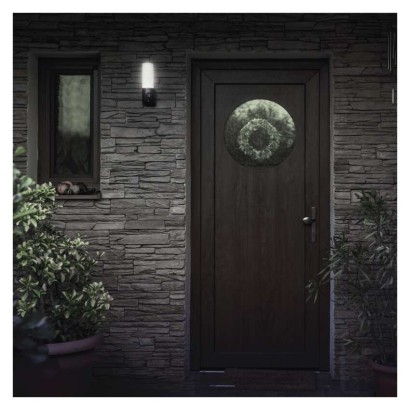 GoSmart Rotierende Outdoor IP Kamera mit WiFi und Licht IP-310 TORCH, schwarz