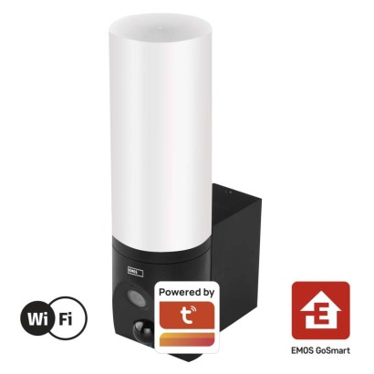 GoSmart Rotierende Outdoor IP Kamera mit WiFi und Licht IP-310 TORCH, schwarz