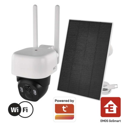GoSmart Outdoor IP Kamera mit WiFi und Solarpanel IP-1200 WASP, batteriebetrieben