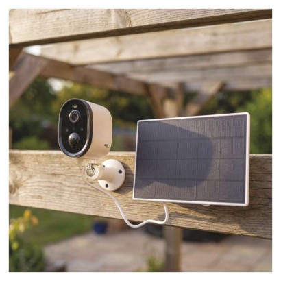 GoSmart Outdoor IP Kamera mit WiFi und Solarpanel IP-1150 SNAP, batteriebetrieben
