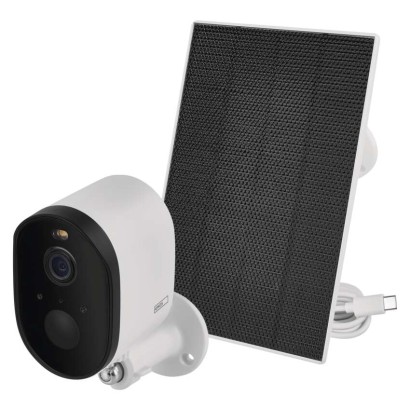 GoSmart Outdoor IP Kamera mit WiFi und Solarpanel IP-1150 SNAP, batteriebetrieben