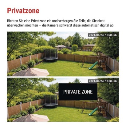 GoSmart Outdoor IP Kamera mit WiFi und Solarpanel IP-1150 SNAP, batteriebetrieben