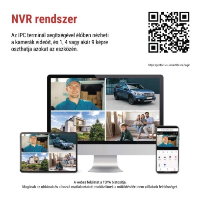 GoSmart Kültéri akkumulátoros kamera IP-1150 SNAP wifivel és napelemmel