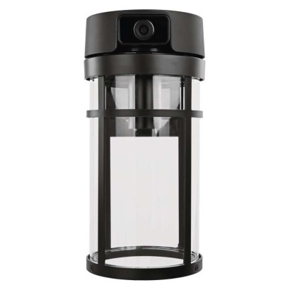 GoSmart Rotierende Outdoor IP Kamera mit WiFi und Licht IP-1300 LANTERN, schwarz