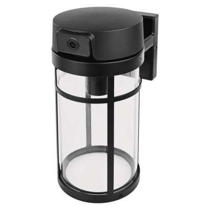 GoSmart Rotierende Outdoor IP Kamera mit WiFi und Licht IP-1300 LANTERN, schwarz