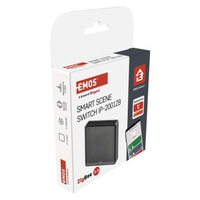 GoSmart Portabler Szenenschalter IP-2001ZB, ZigBee 3.0, 1 Taste