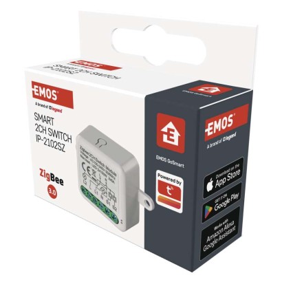 GoSmart stikalni modul IP-2102SZ, ZigBee, 2-kanalni