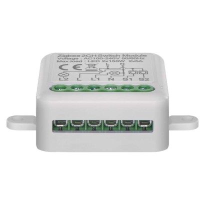 GoSmart stikalni modul IP-2102SZ, ZigBee, 2-kanalni