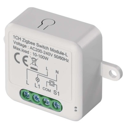 GoSmart kapcsolómodul IP-2103SZ, ZigBee, 1 csatornás (nem igényel N vezetéket)