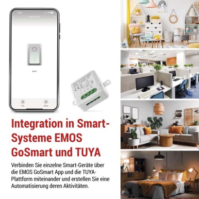 GoSmart Schaltermodul IP-2101SW, WiFi, 1-Kanal 